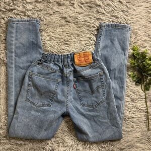Levi's Light Blue Denim boys slim straight Jeans size 12